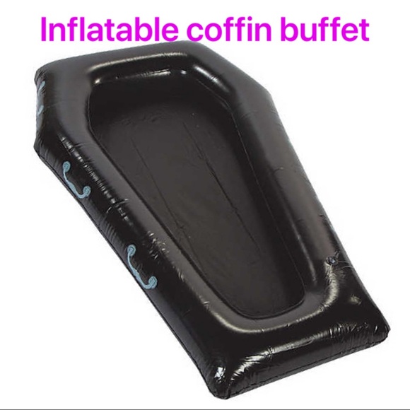 Other - Inflatable coffin buffet for Halloween party. NEW